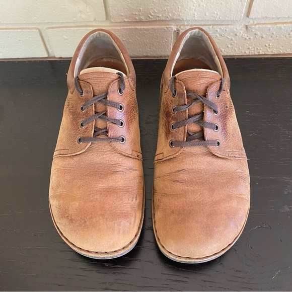Finn Comfort Oxford Shoes Brown Leather Low Top EU 43 Germany Mens 10 Comfort